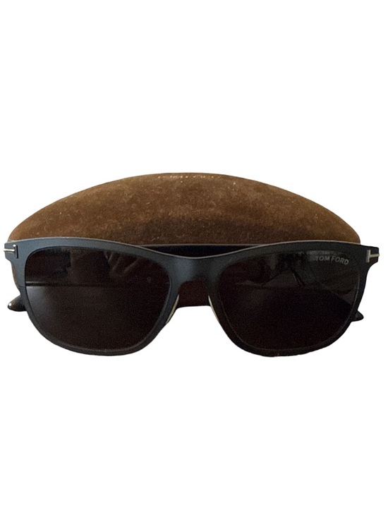 Tom Ford Alasdair Sunglasses Matte Black Metal Gray Lens TF Mens Womens - Picture 8 of 13